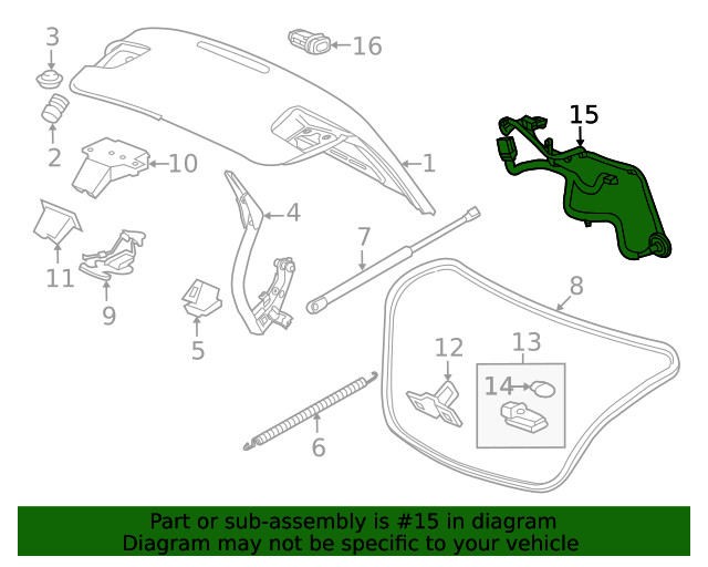 Genuine GM Wire Harness 20913229