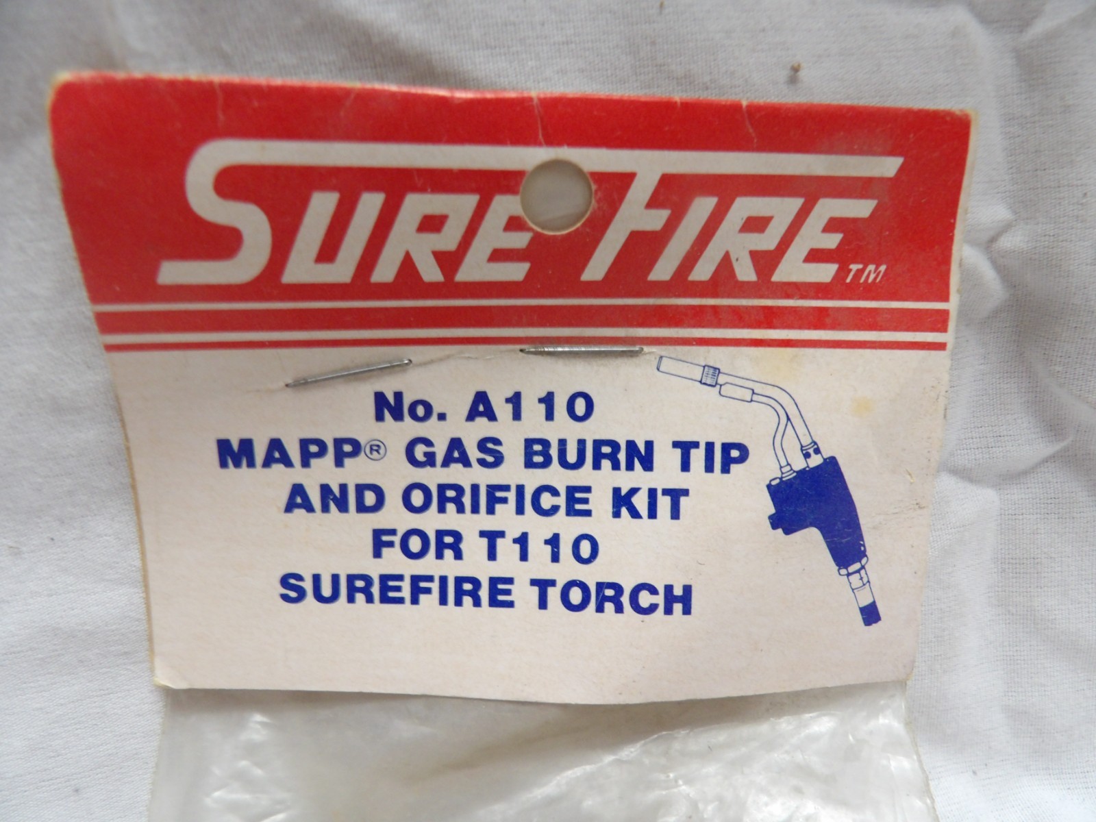 SureFire No. A110 MAPP Gas Burn Tip & Orifice Kit