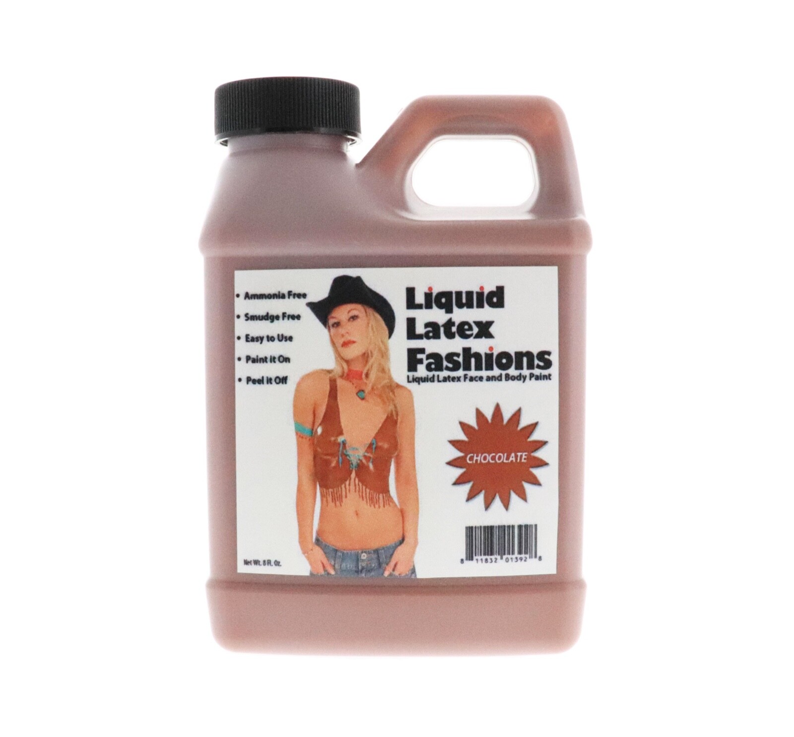 8oz, Chocolate - Face and Body Paint – Ideal for Halloween, Parties and Cosplay