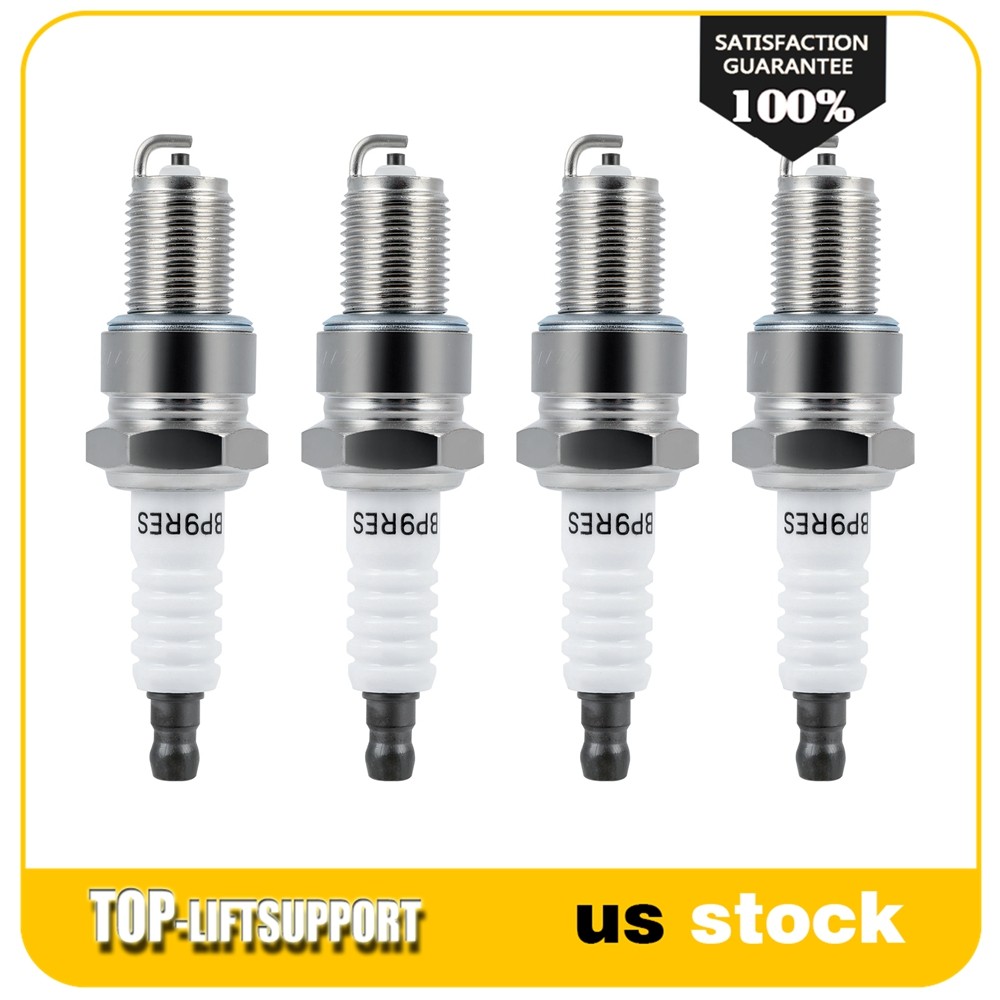 4x For 2011 2012 2013 2014 Polaris Rush 600 Pro RNickel Spark Plugs