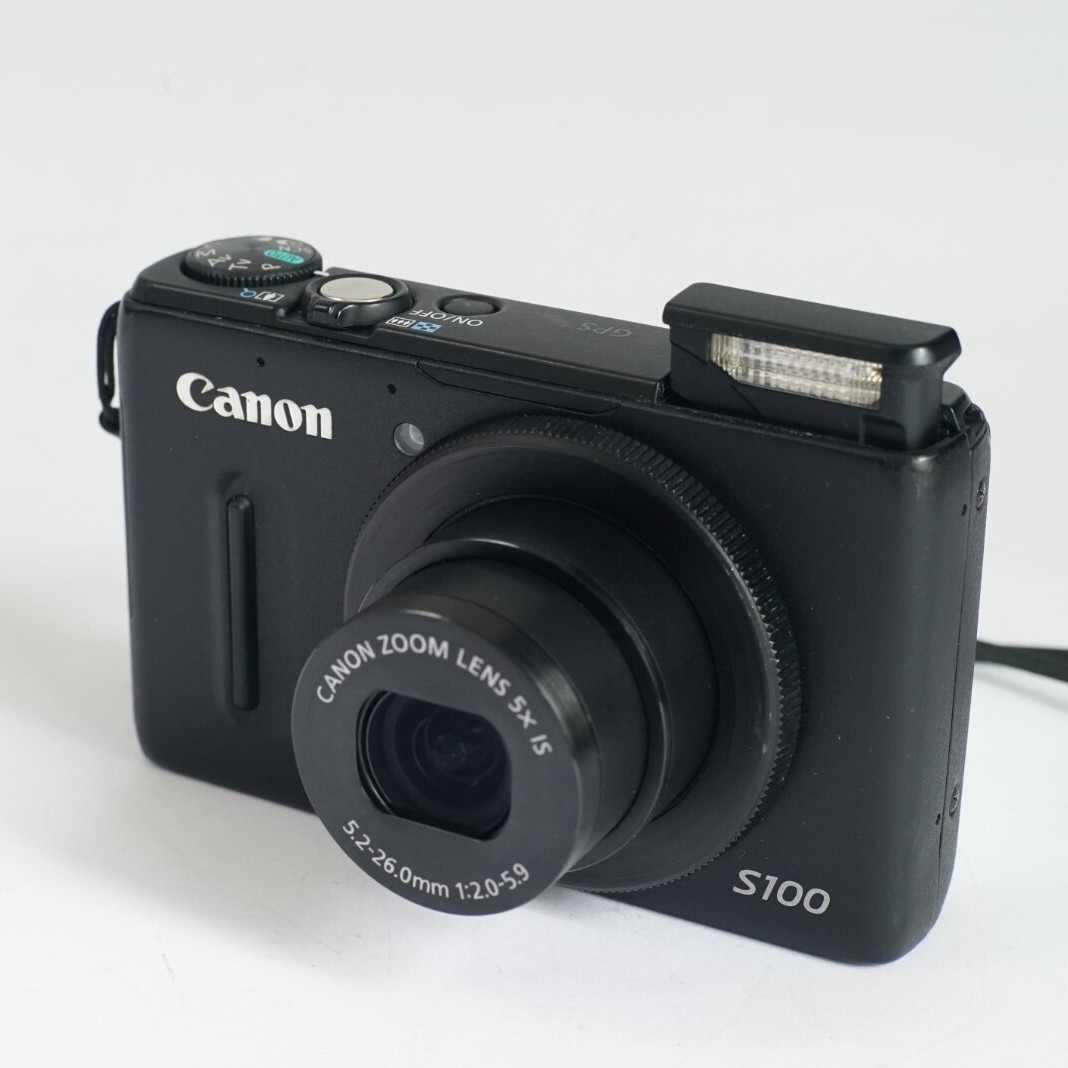 Canon PowerShot S100 Digital Camera Black 12.1 Megapixels 5x Optical Zoom Gift