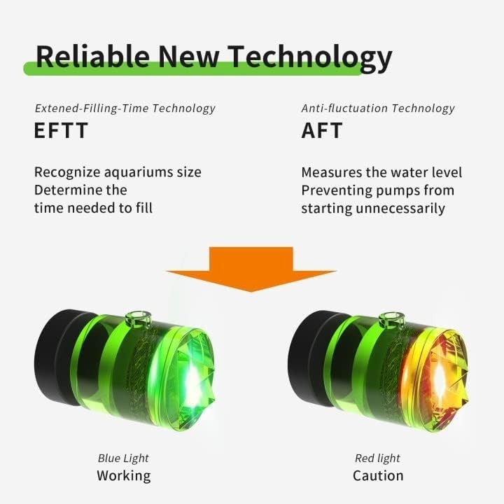 Aquarium ATO Auto Top Off Refilling System w/Dual Optical Sensor for Both Reef