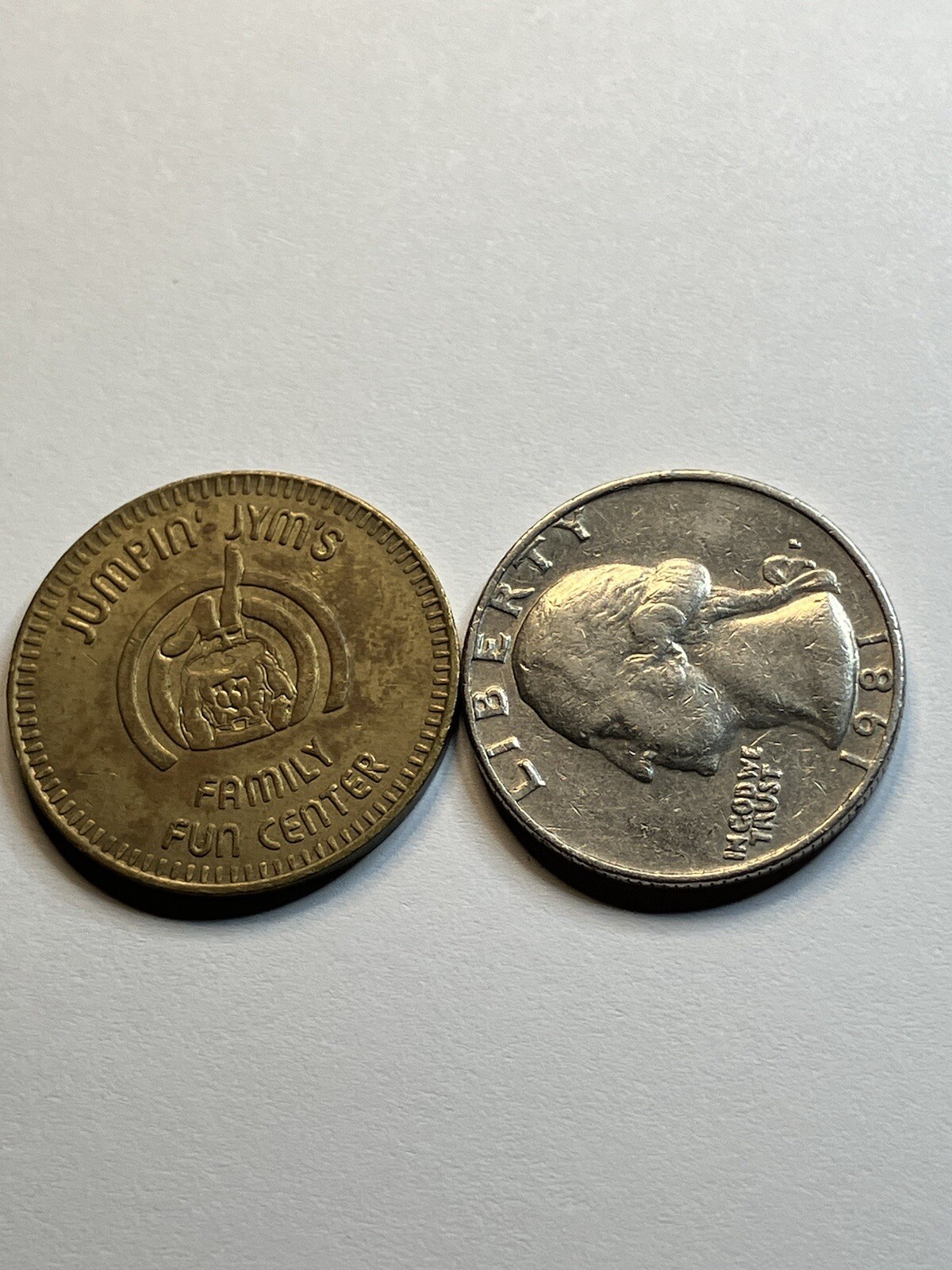 Vintage Jumpin Jym’s Arcade Token #sp1