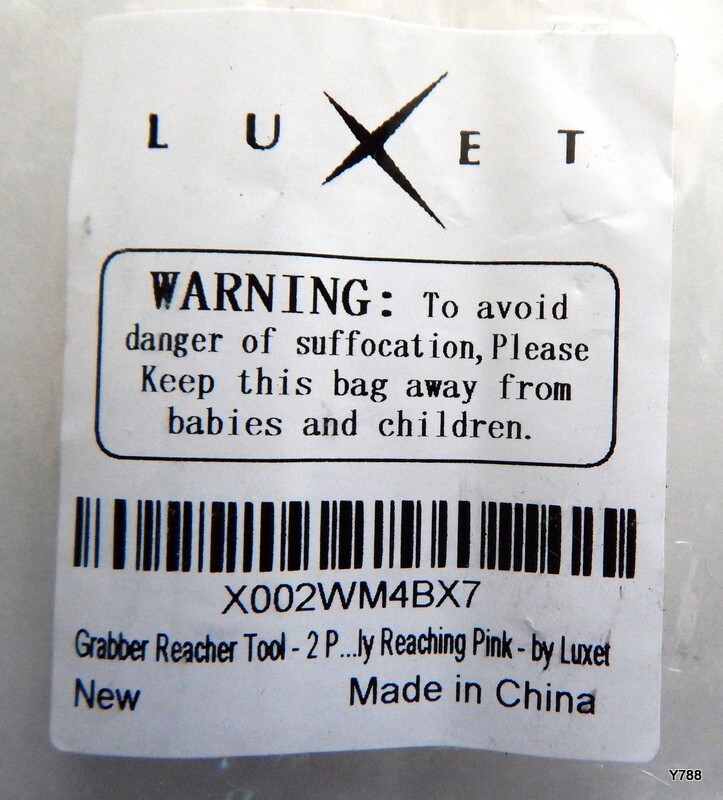Purple Luxet Plastic Grabber Reacher Tool