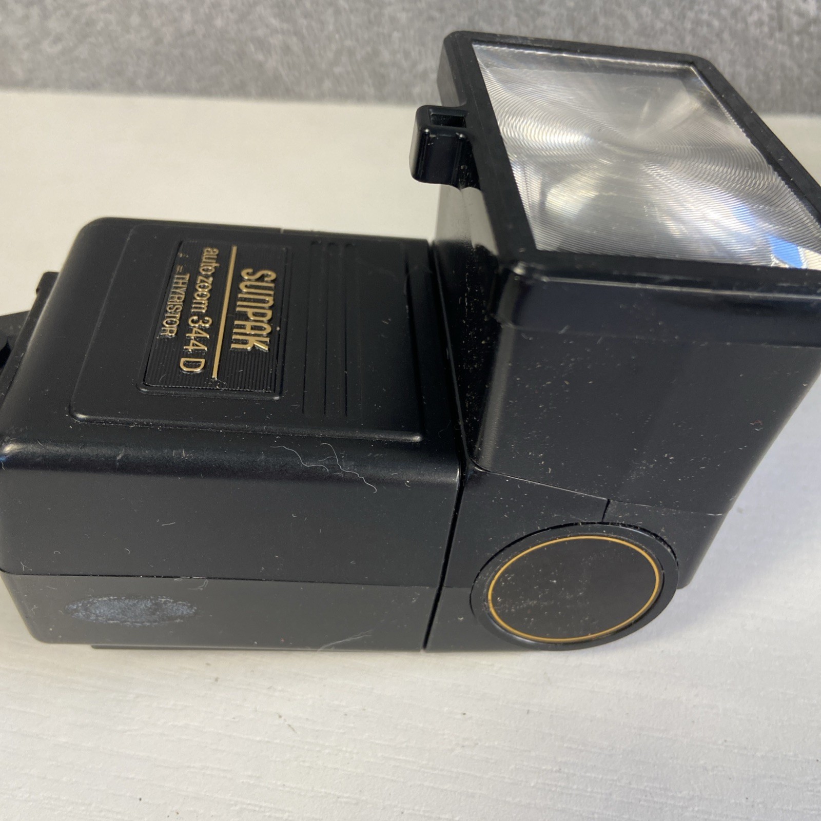 Sunpack auto 433D thyristor flash tested working WITH INSTRUCTION