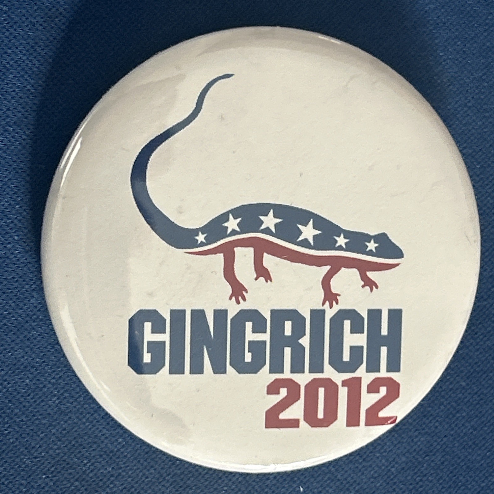 Newt Gingrich 2012   2 1/4” pinback button pin