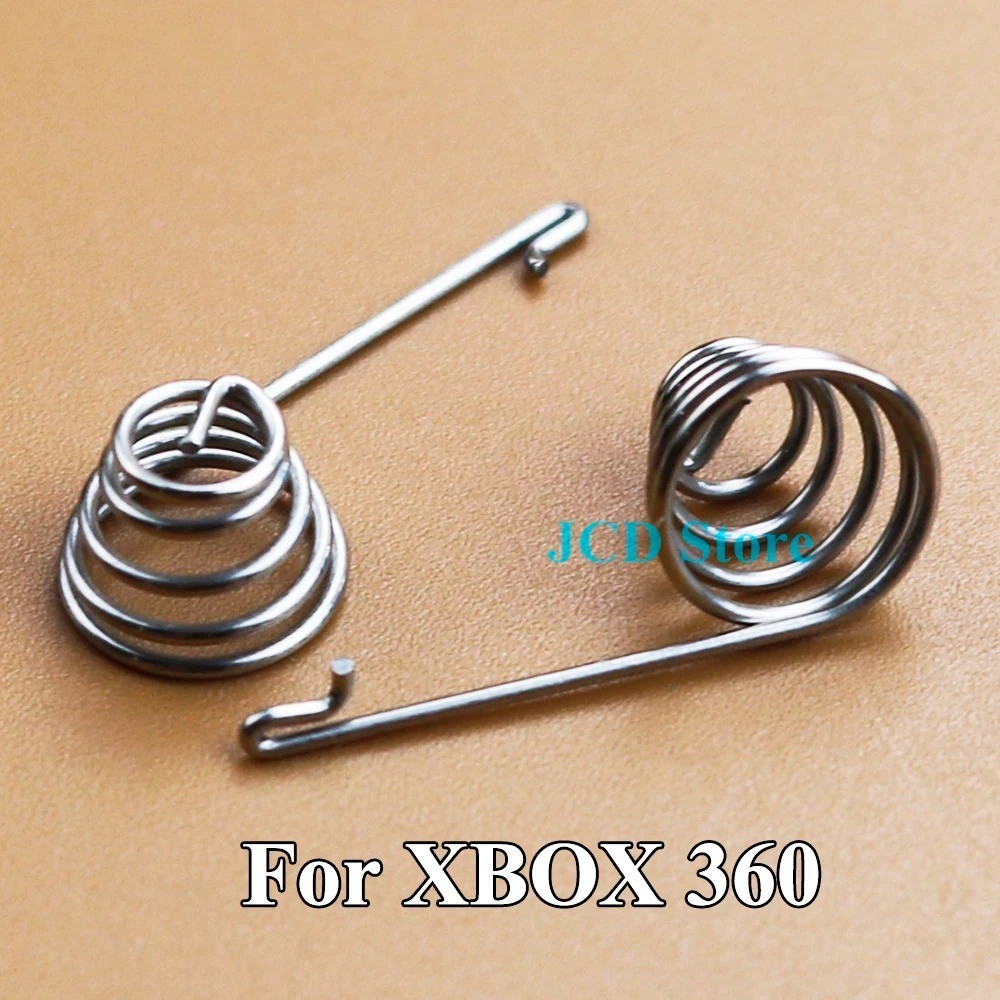 5sets Silver Battery Springs Replacement Part for Xbox 360 Motherboard