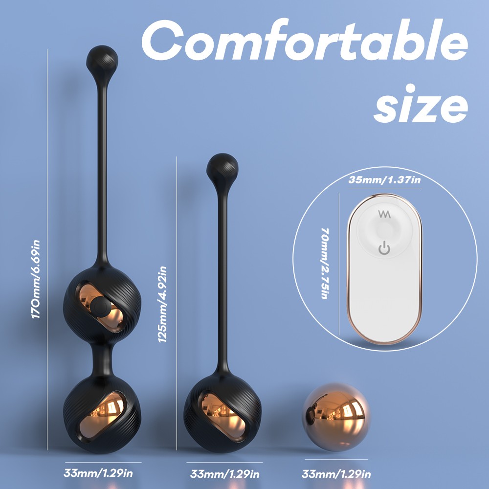 Kegel Balls Exerciser Ben Wa Balls for Bladder Control & Pelvic Floor Tightening
