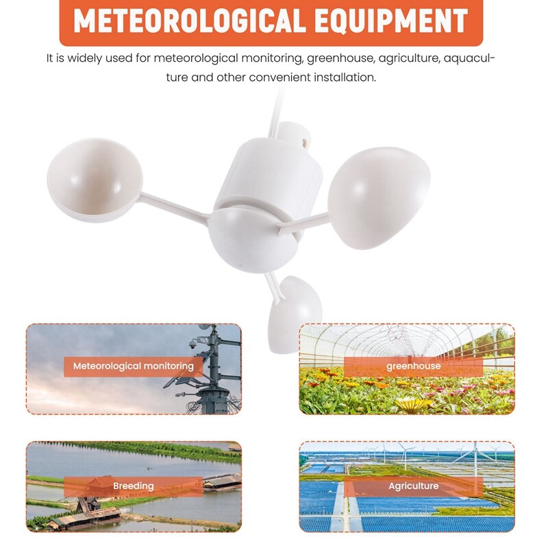 WH-SP-WS01 Anemometer Wind Speed Meter Wind Speed S E8S6-