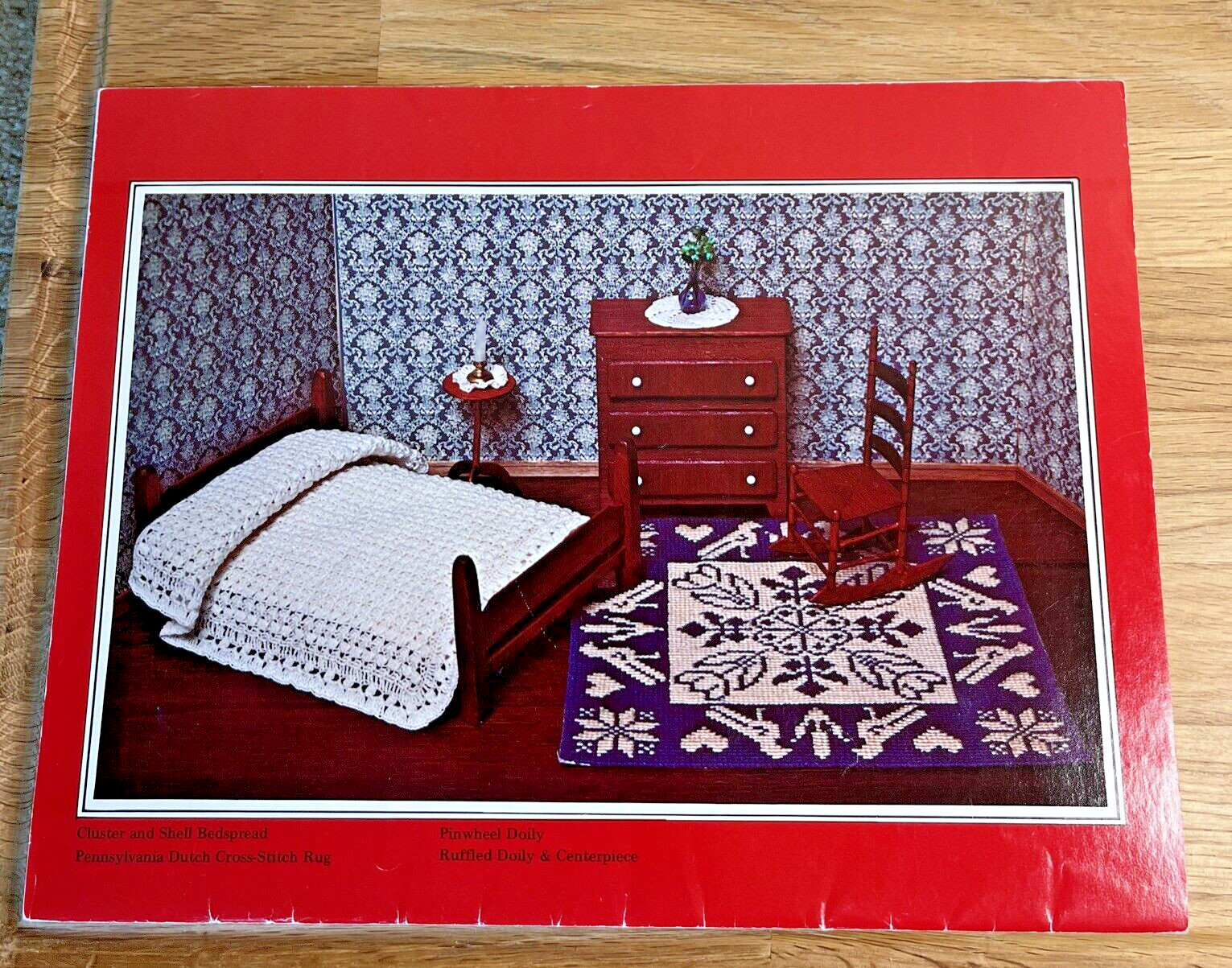 Dollhouse Accessory Patterns Petite Needlework for Your Miniature House 7176