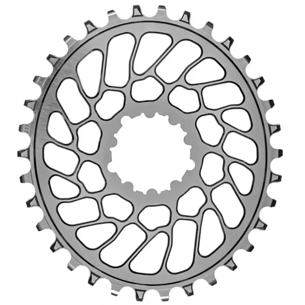 absoluteBLACK Oval Super Boost Chainring for SRAM. Titanium