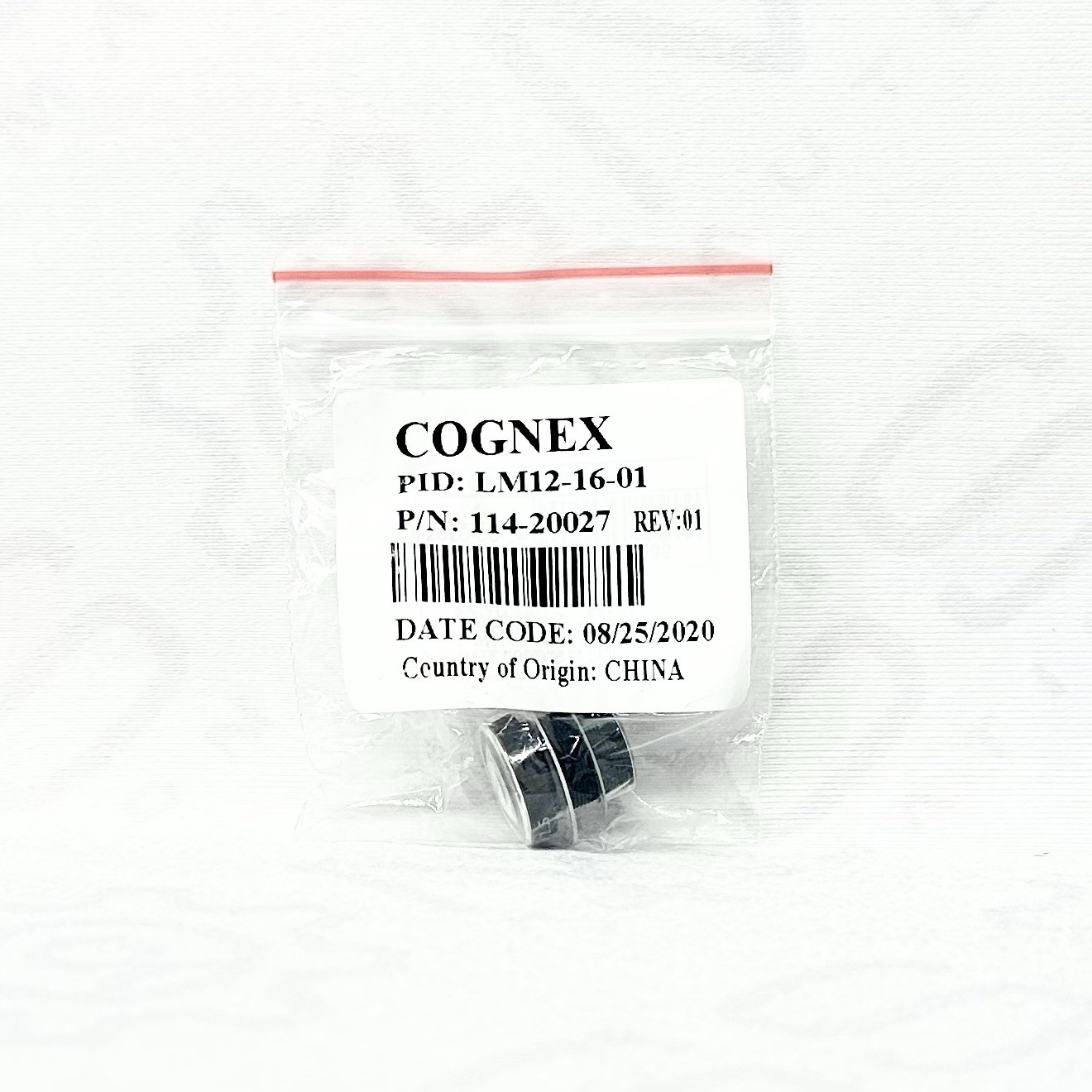 Cognex LM12-16-01  16mm S-Mount Lens 114-20027 Machine Vision Lens