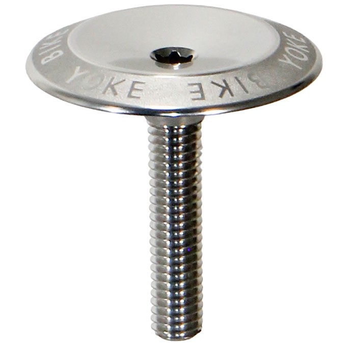 Bike Yoke Topper Top Cap - Aluminum, Lightweight, Anodized for MTB & Road