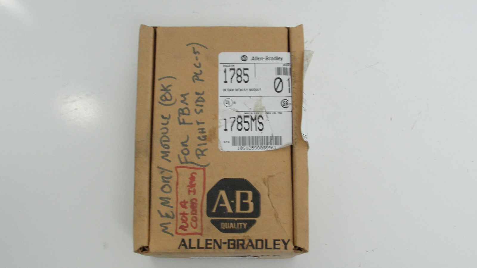 Allen Bradley 1785MS memory module 8K ram new