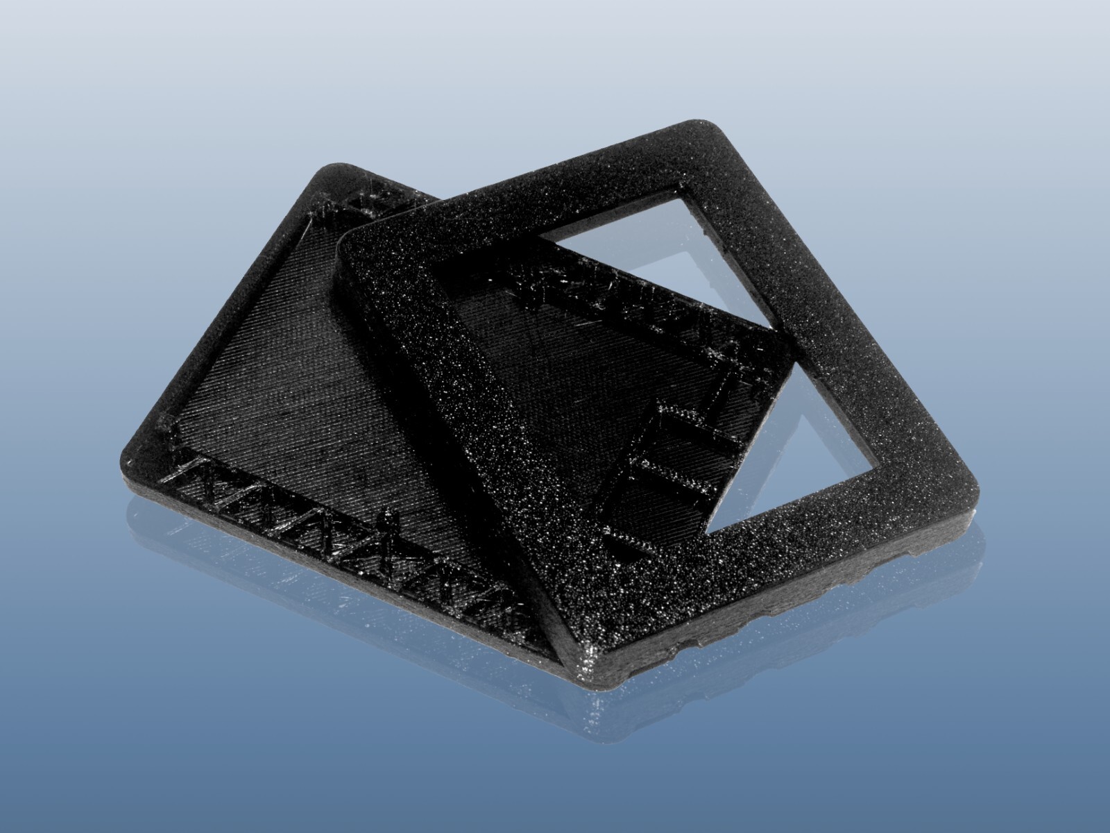 Plastic 3D printed case for EVOR04-slim - Color LCD audio analyzer