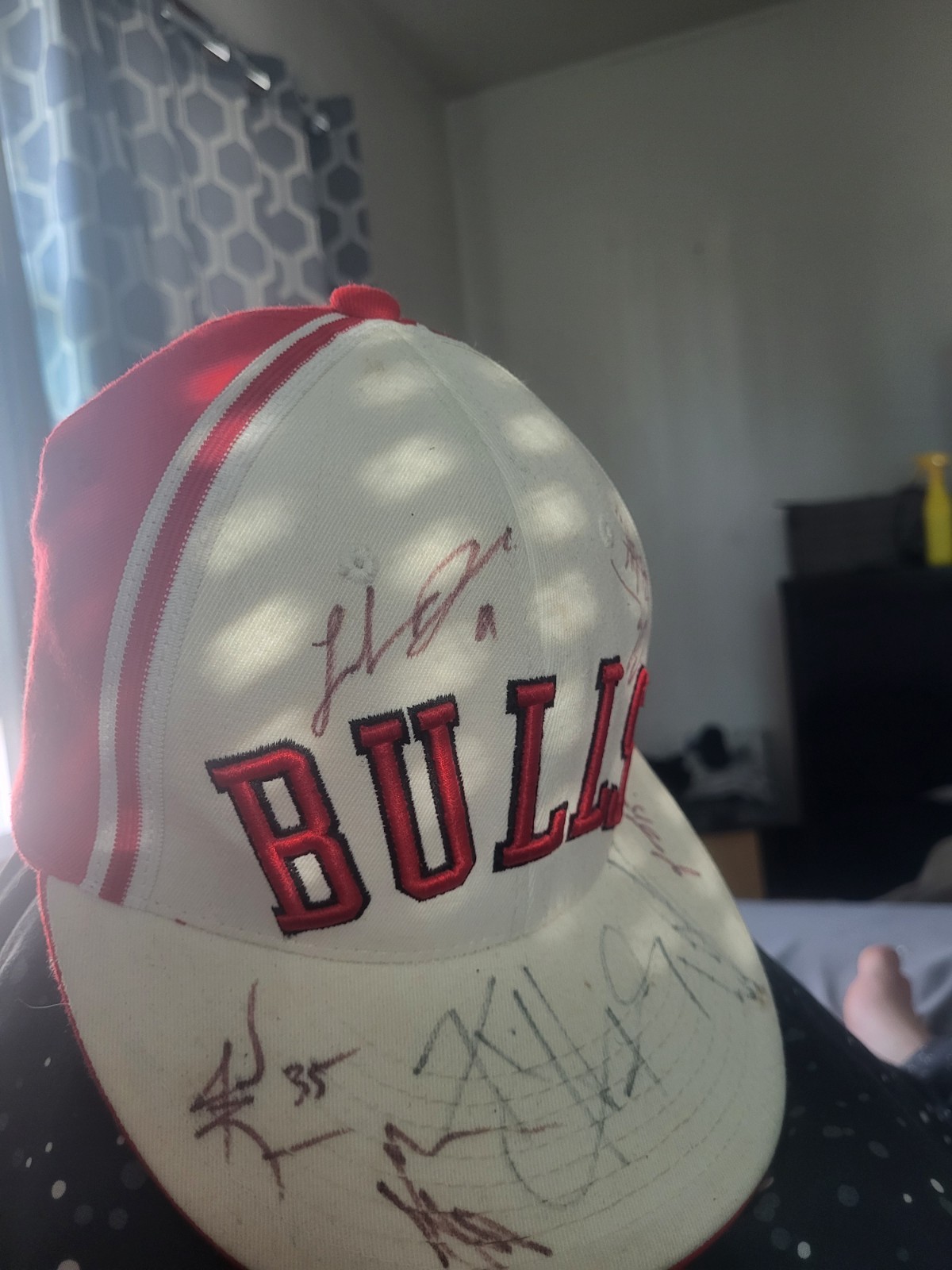 autographed hat