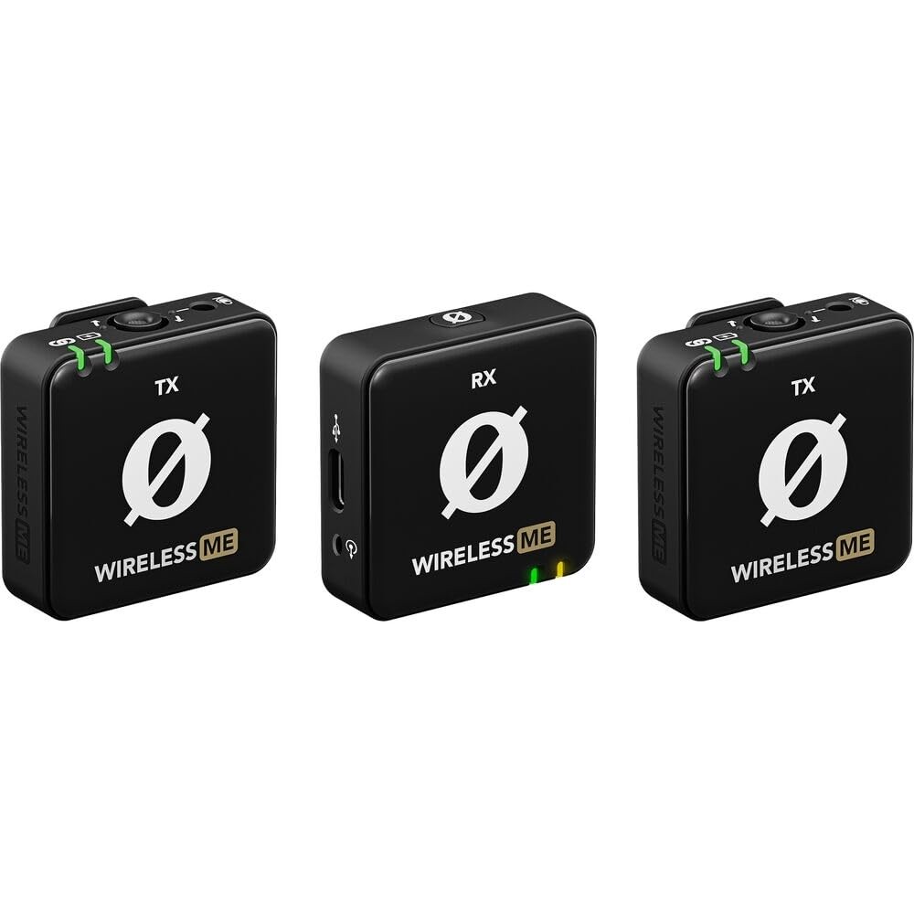 RØDE Wireless ME Dual Set Ultra-Compact Wireless Microphone System with Built-in