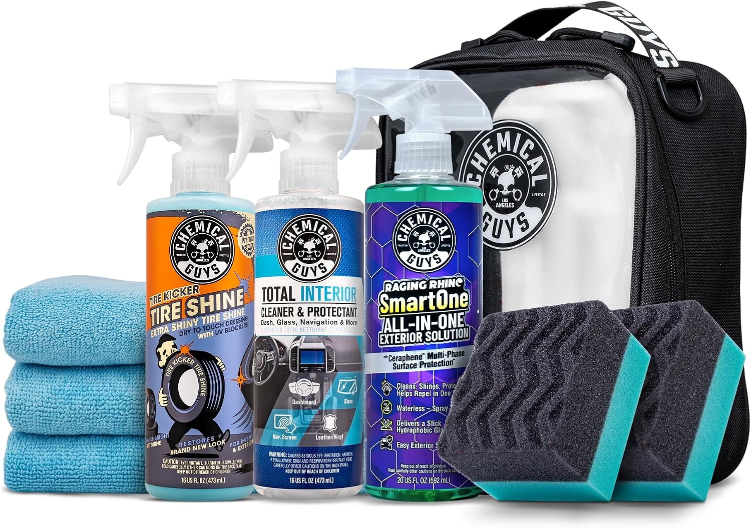 Chemical Guys - Raging Rhino & Total Interior & Tire Shine Plus Accessories