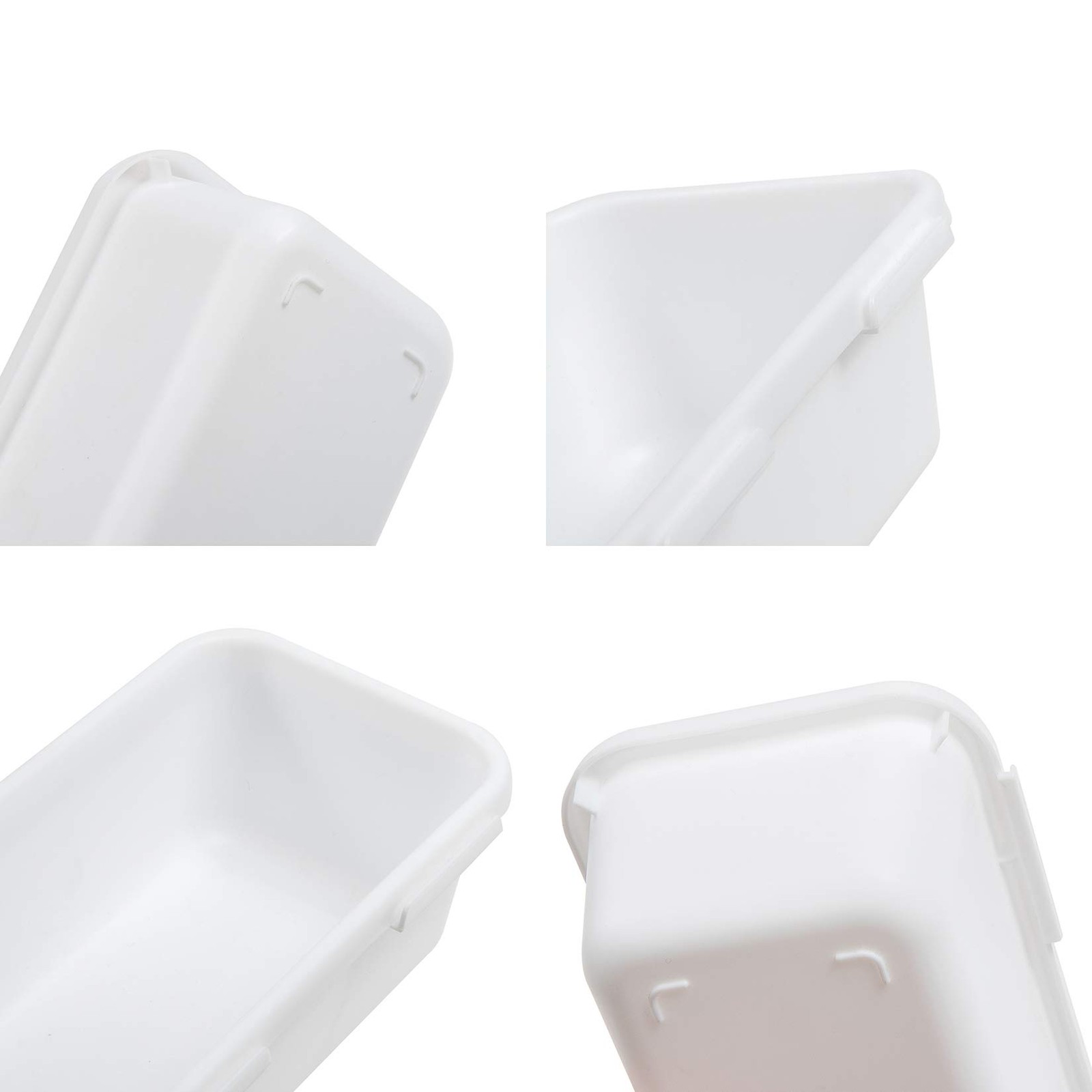10 PCS Interlocking Desk Drawer Organizer Separators Kitchen Bathroom Tray