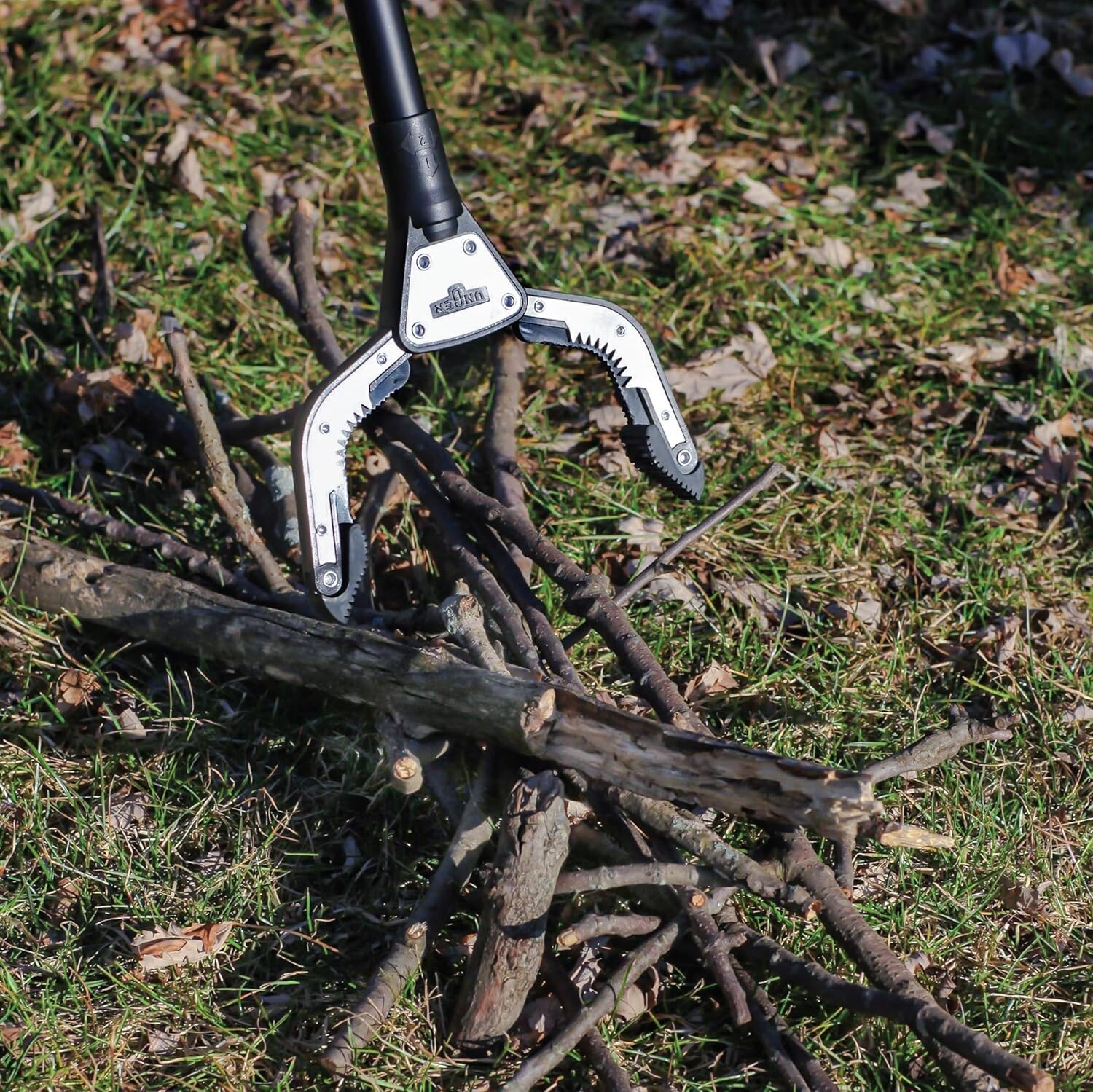 Versatile 42” Claw Grabber Tool - Optimal for Trash Pickup and Yard Cleaning