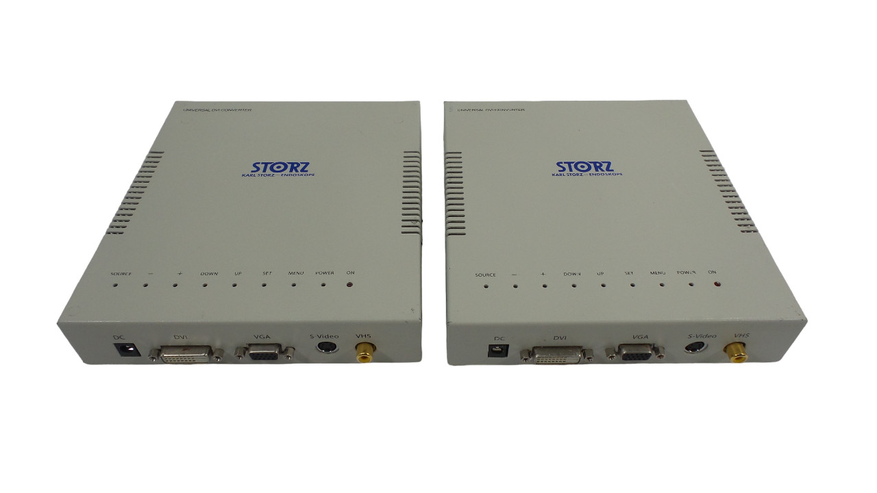 Lot of 2 Storz DAU-1080 Endoscope Universal DVI Converter - Free Shipping