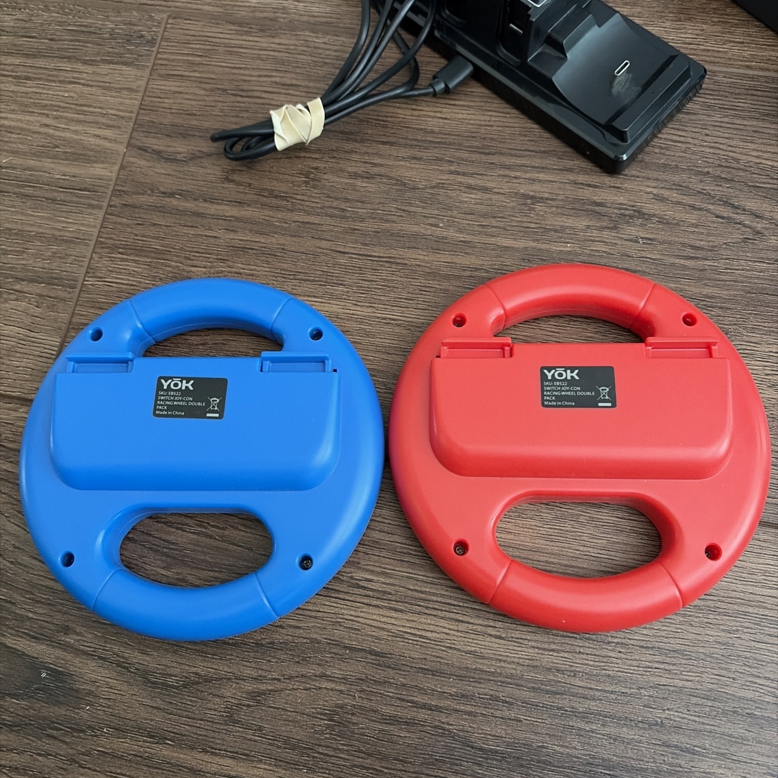 Nintendo Switch Accessory Bundle Lot - Docks, Wireless Controller,Steering Wheel