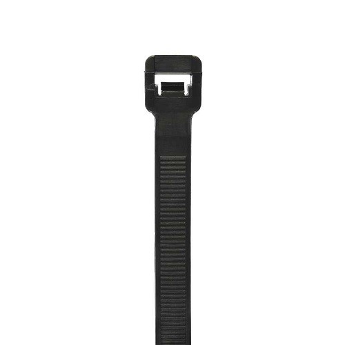 AD - 08435-0 - Cable Tie, 4 In. Black UV Resistant - 100EA
