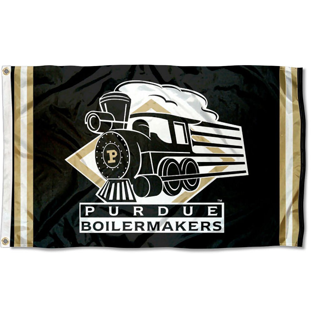 Purdue Boilermakers Vintage Retro Throwback Large Outdoor Flag