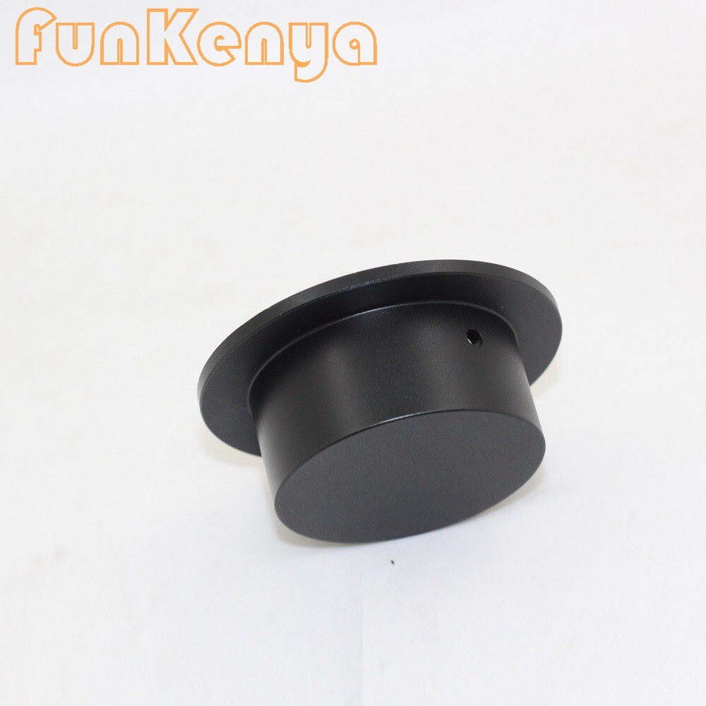 Dia68mm Big Amplifier Knobs Aluminum Hat Design Black Switch Potentiometer