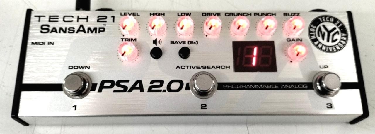 TECH.21 PSA2.0 Guitar Pedal Used
