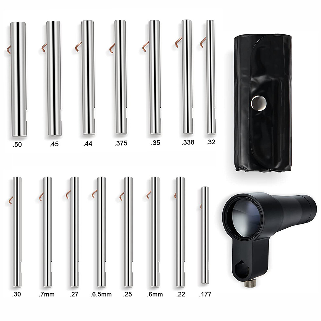 Bore Sighter Kit Rifle Scope Boresighter Precision Firearm Kit With Arbor