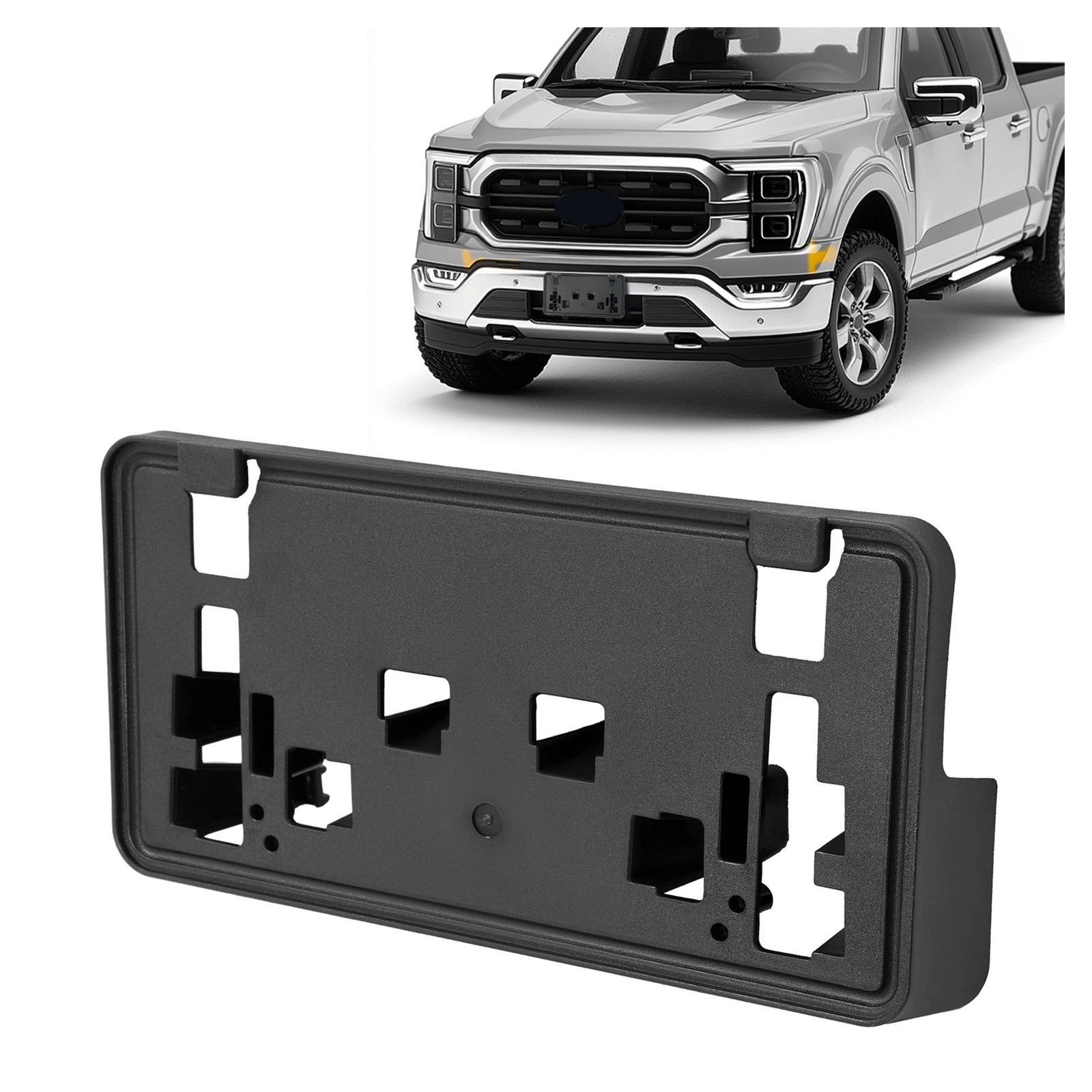 Front License Plate Bracket Frame Holder For 2021-2023 Ford F150 ML3Z-17A385-BB