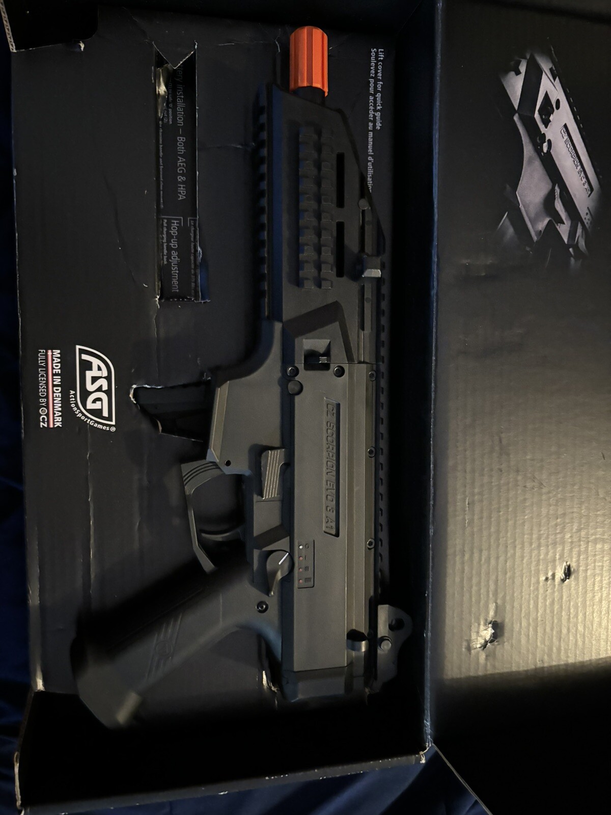 ASG CZ Scorpion Evo 3 A1 Airsoft Gun