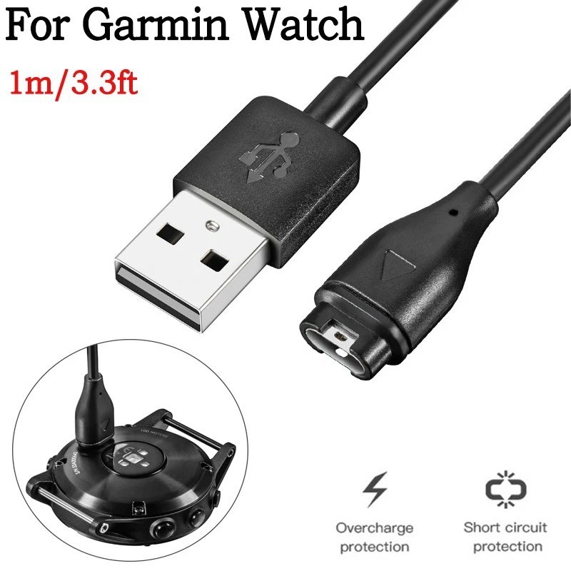 For Garmin Instinct Charger Replacement Charging Cable Cord USB