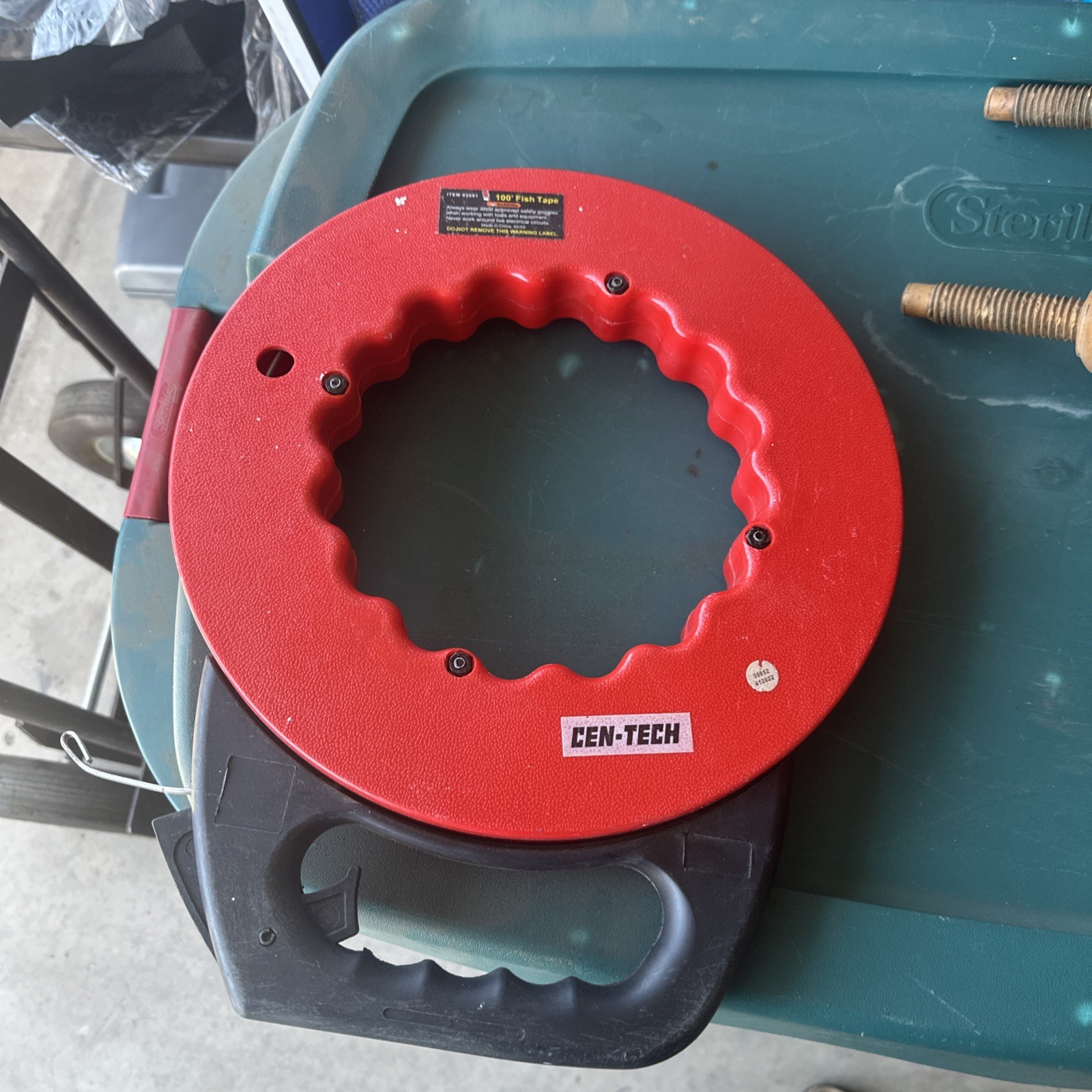 Cen-Tech 100 ft. Fish Tape Winder