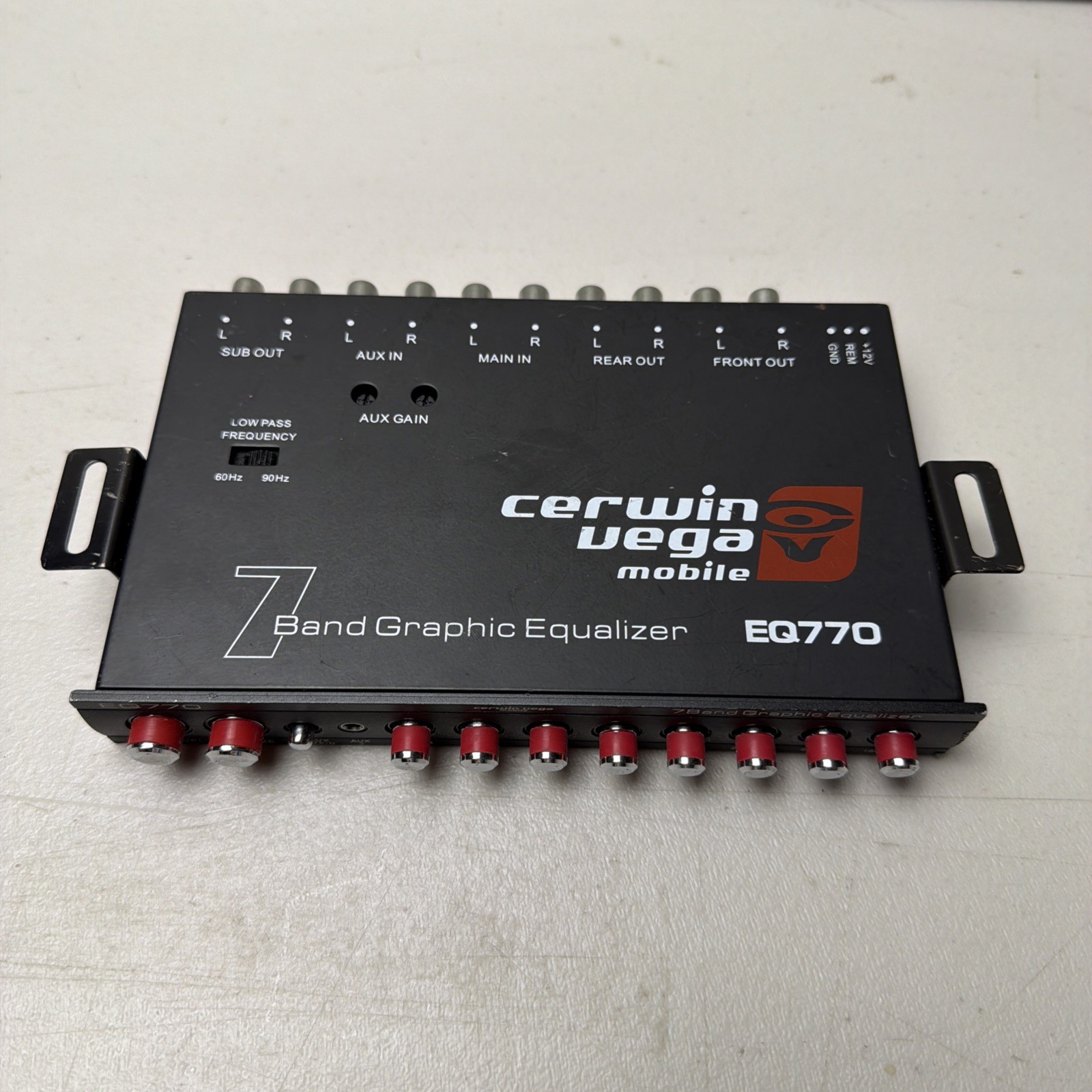 Cerwin-Vega EQ770 Parametric Equalizer Free Fast Shipping