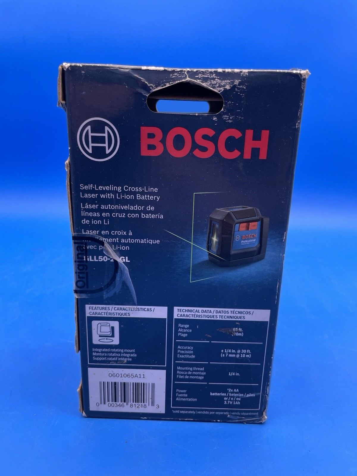 BOSCH GLL50-20GL Laser Level (P32011754)