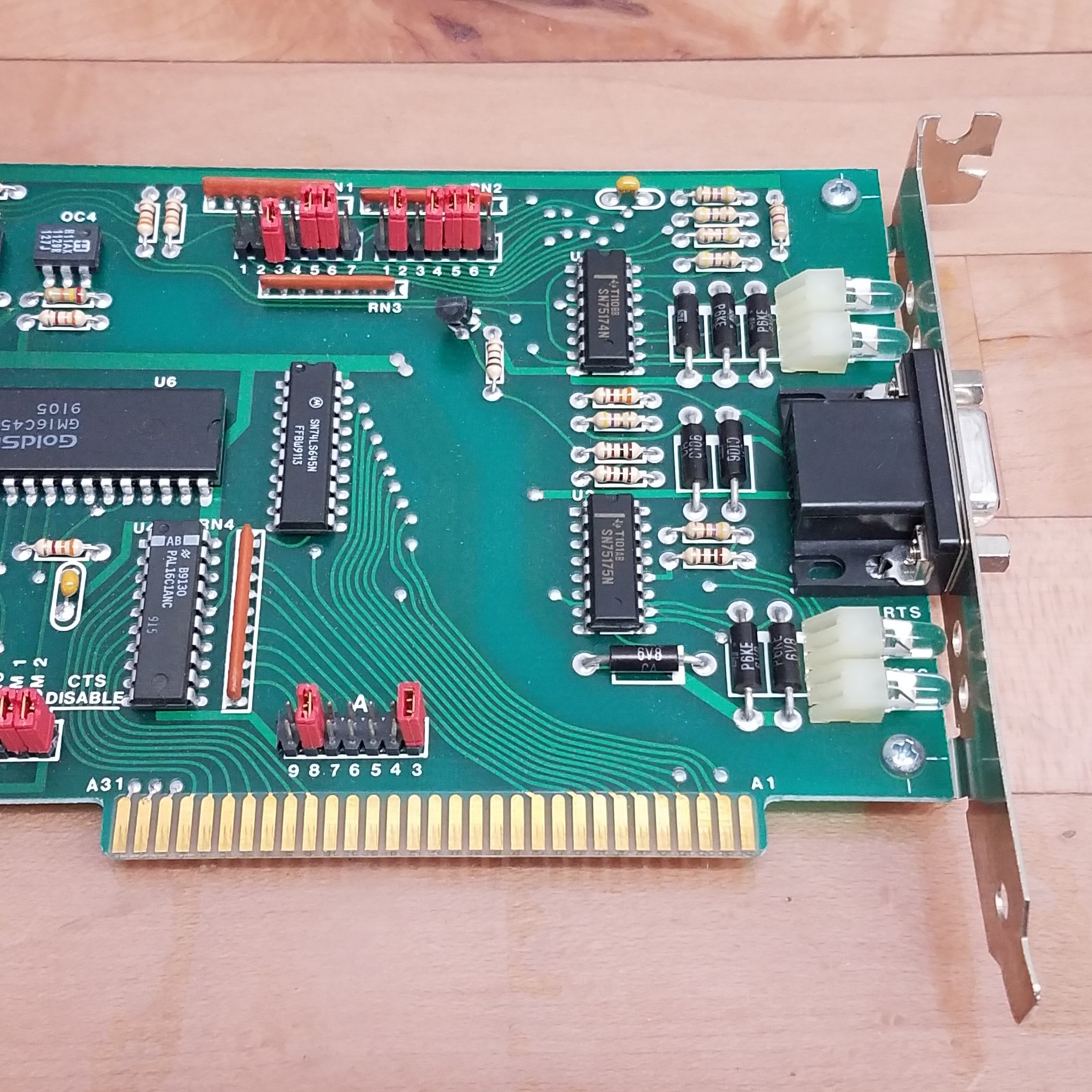 OPTO22 AC24AT PC Adapter Circuit Board - USED