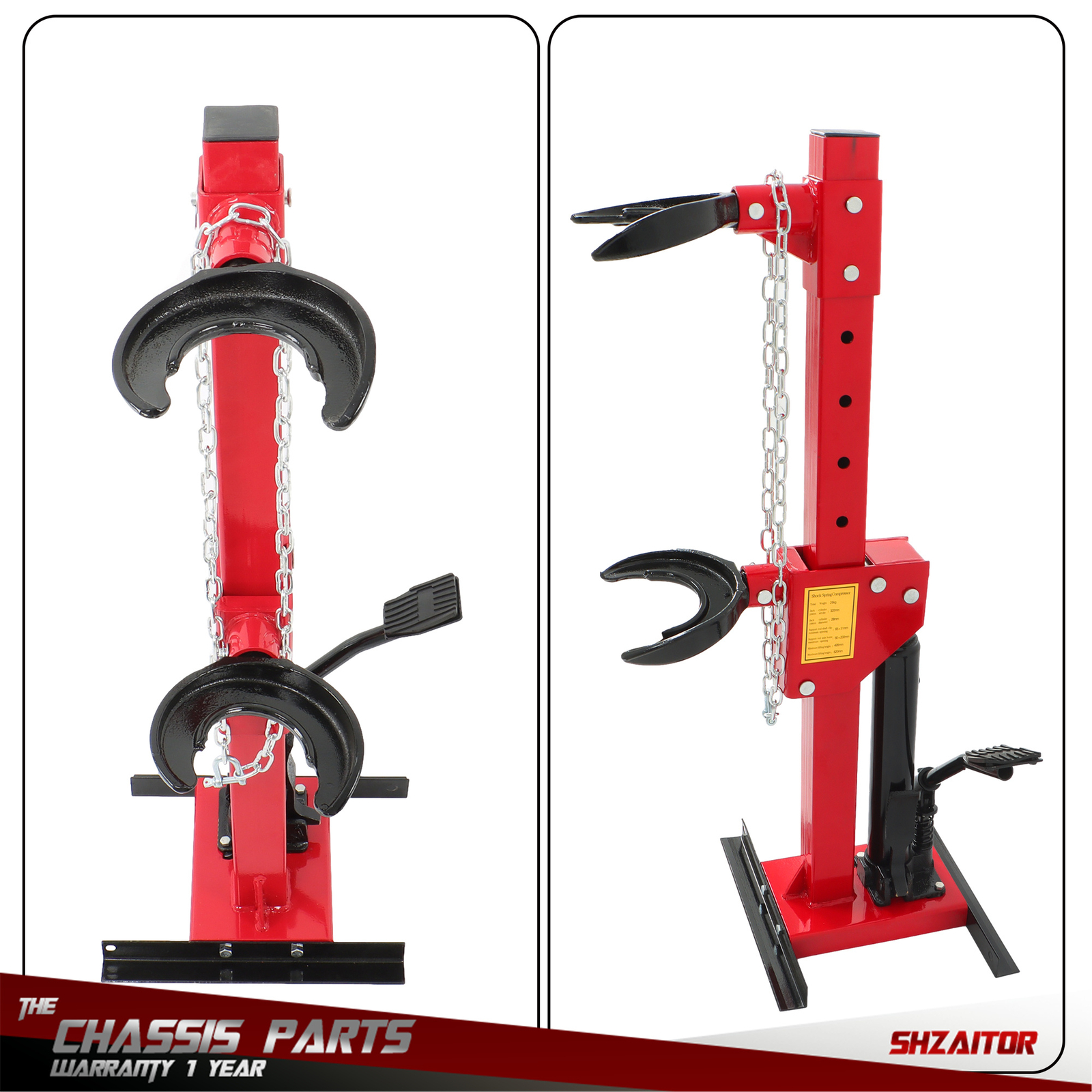4.5Ton Coil Spring Compressor Auto Strut Hydraulic Compressor Removing Tool