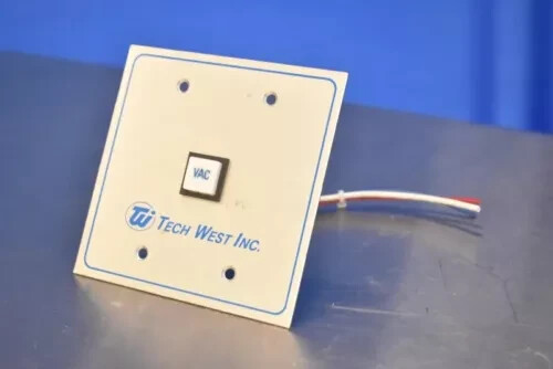 Tech West Inc Vacuum Push Button with Wiring