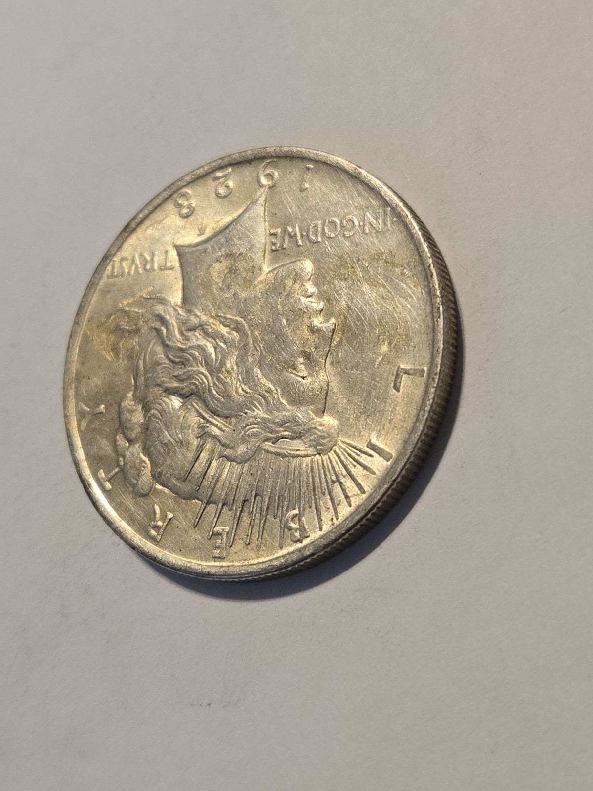 1923 Peace Dollar- 90% Silver- Nice Coin