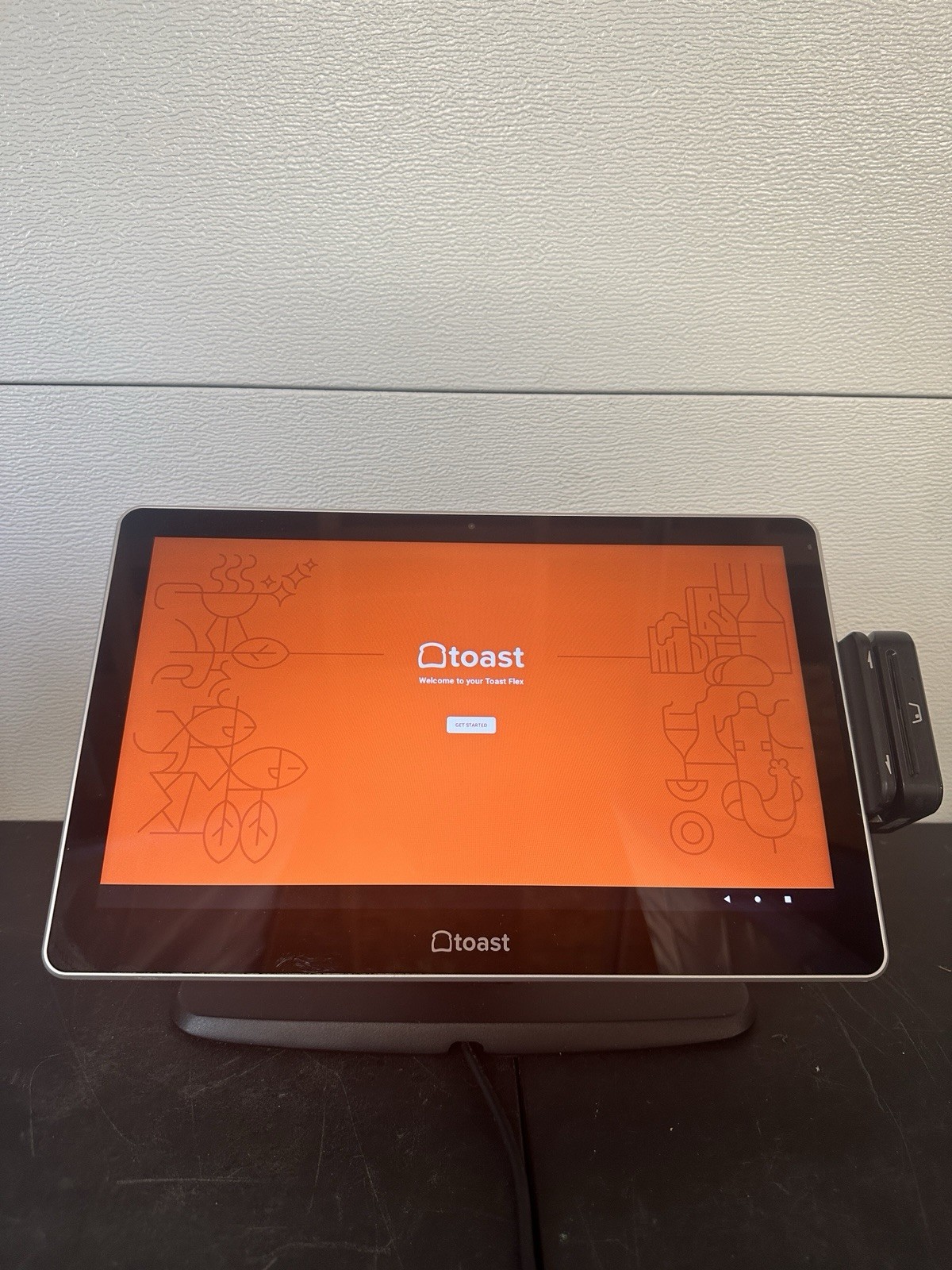 Toast Flex 14” POS Terminal TT200 with Toast Tap and Stand – Tested & Working