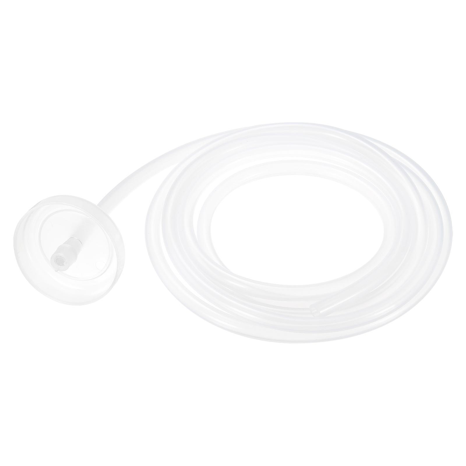 1Pcs Water Pump Silicone Tubing White ID 6mm L 2m for Water Dispenser