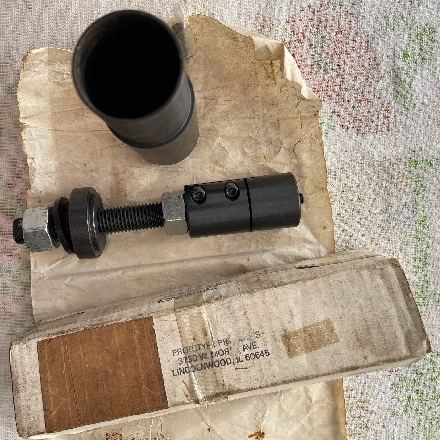 AB DICK PRINTING PRESS BLANKET SHAFT PULLER