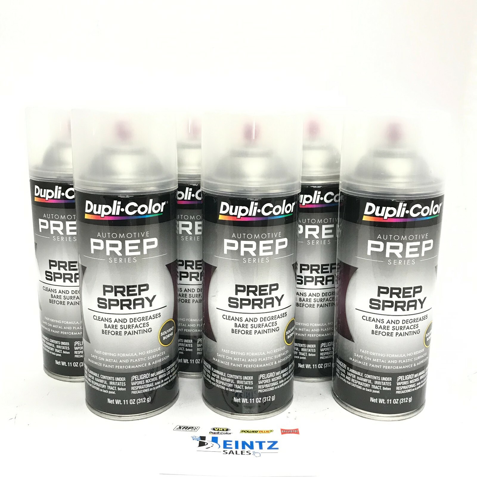 Duplicolor PS100-6 PACK Prep Spray - 11 oz Aerosol can