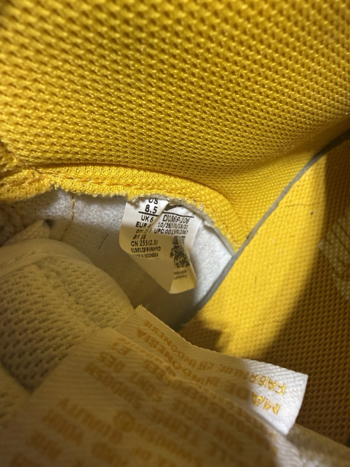 Nike Dunks Mustard Yellow Men’s sz 7