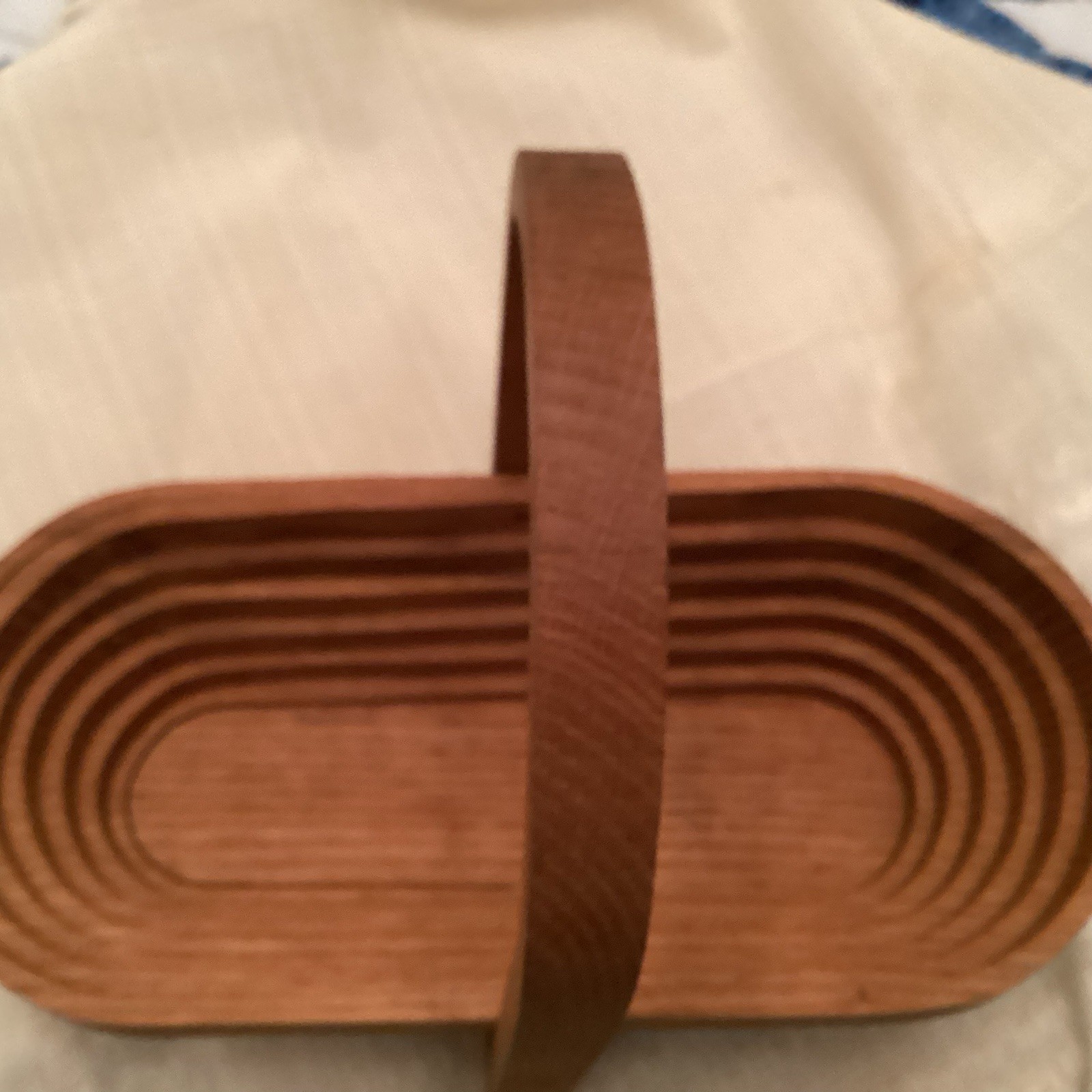 Handmade Wooden Collapsible Trivet Basket