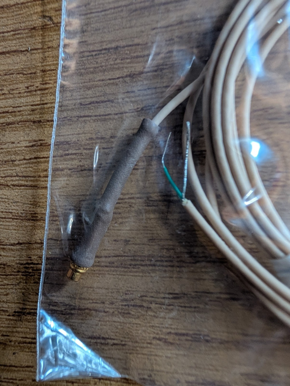 Countryman E6CABLE1NC E6 Cable for Hardwired Mics, tan OPEN TAIL FOR YOUR CHOICE