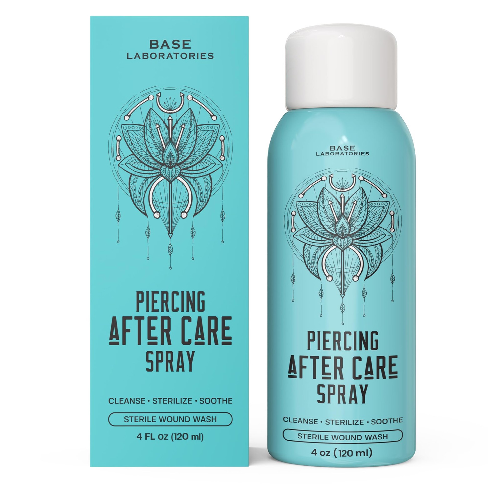 Piercing Aftercare Kit: Keloid & Piercing Bump Solution Oil(15ml) + Piercing ...