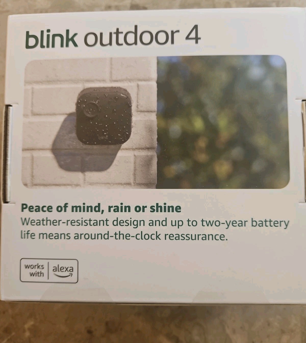 Blink Outdoor 4 2K+ (newest model) Wireless 3 Camera Smart Security System Black